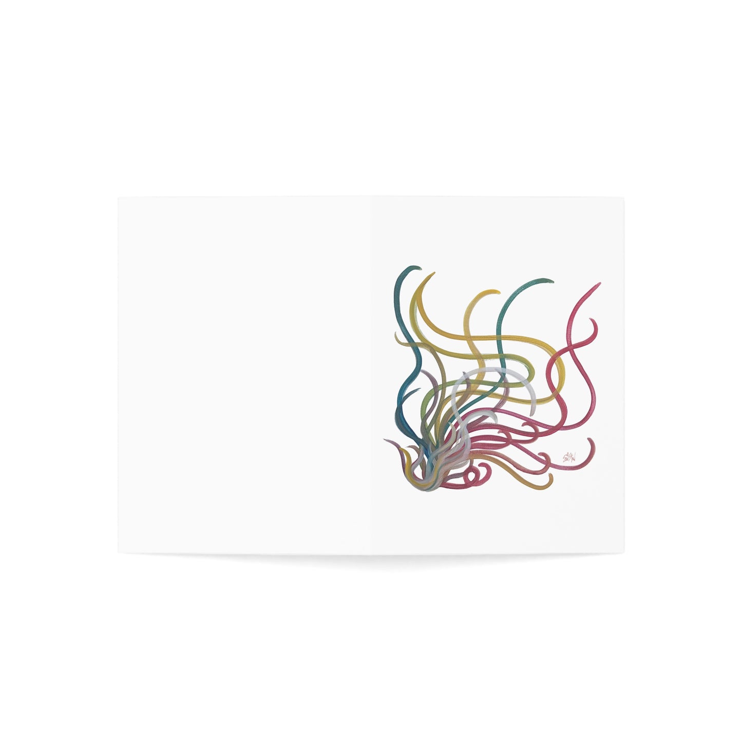 "Squig" as Greeting Cards (1, 10, 30, and 50pcs)