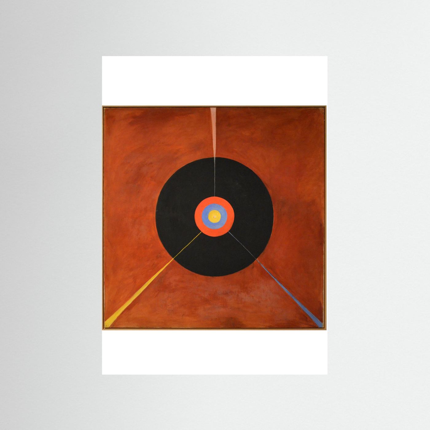 Hilma Af Klint ◌ The Swan, No. 18