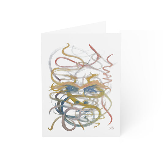"Mysterious Man" as Greeting Cards (1, 10, 30, and 50pcs)