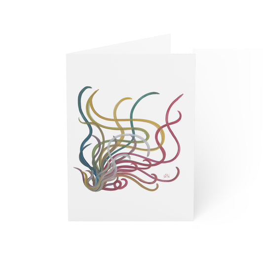 "Squig" as Greeting Cards (1, 10, 30, and 50pcs)