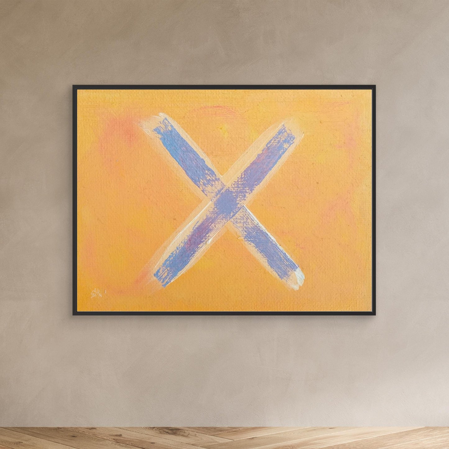 "X" [Canvas Print] Oil Painting