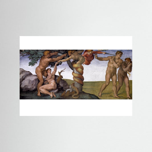 Michelangelo Buonarroti ◌ The Fall and Explusion from Paradise