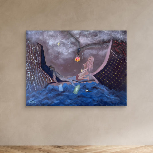 "Ocean" [Canvas Print] Oil Painting