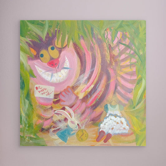 "You May Have Noticed, I'm Not All There Myself." [Canvas Print] Oil Painting