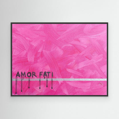 Amor Fati Conceptual Minimalism
 Canvas Print

