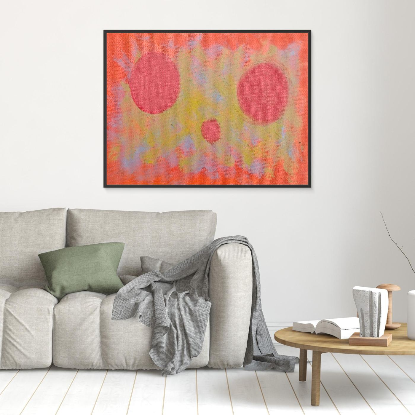 “Coy Boy” ✧ Minimalist Face Art ✧ Canvas Print