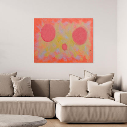 “Coy Boy” ✧ Minimalist Face Art ✧ Canvas Print