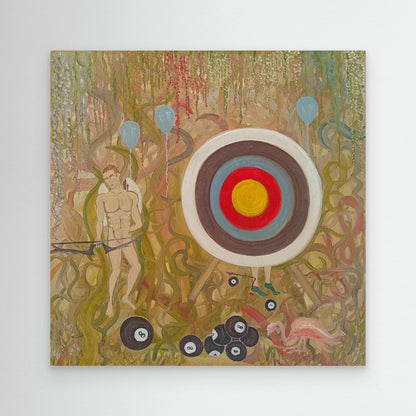 Eros Mythological Art Canvas Print