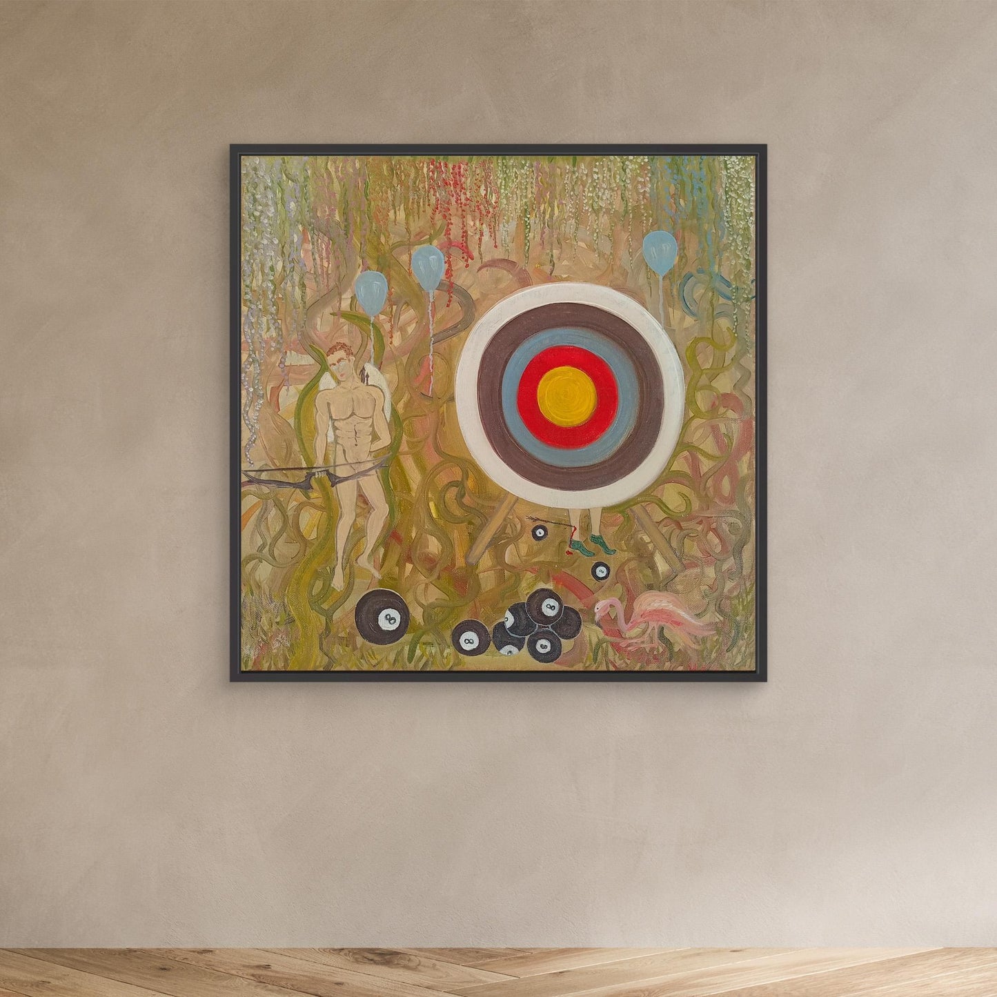 Eros Mythological Art Canvas Print