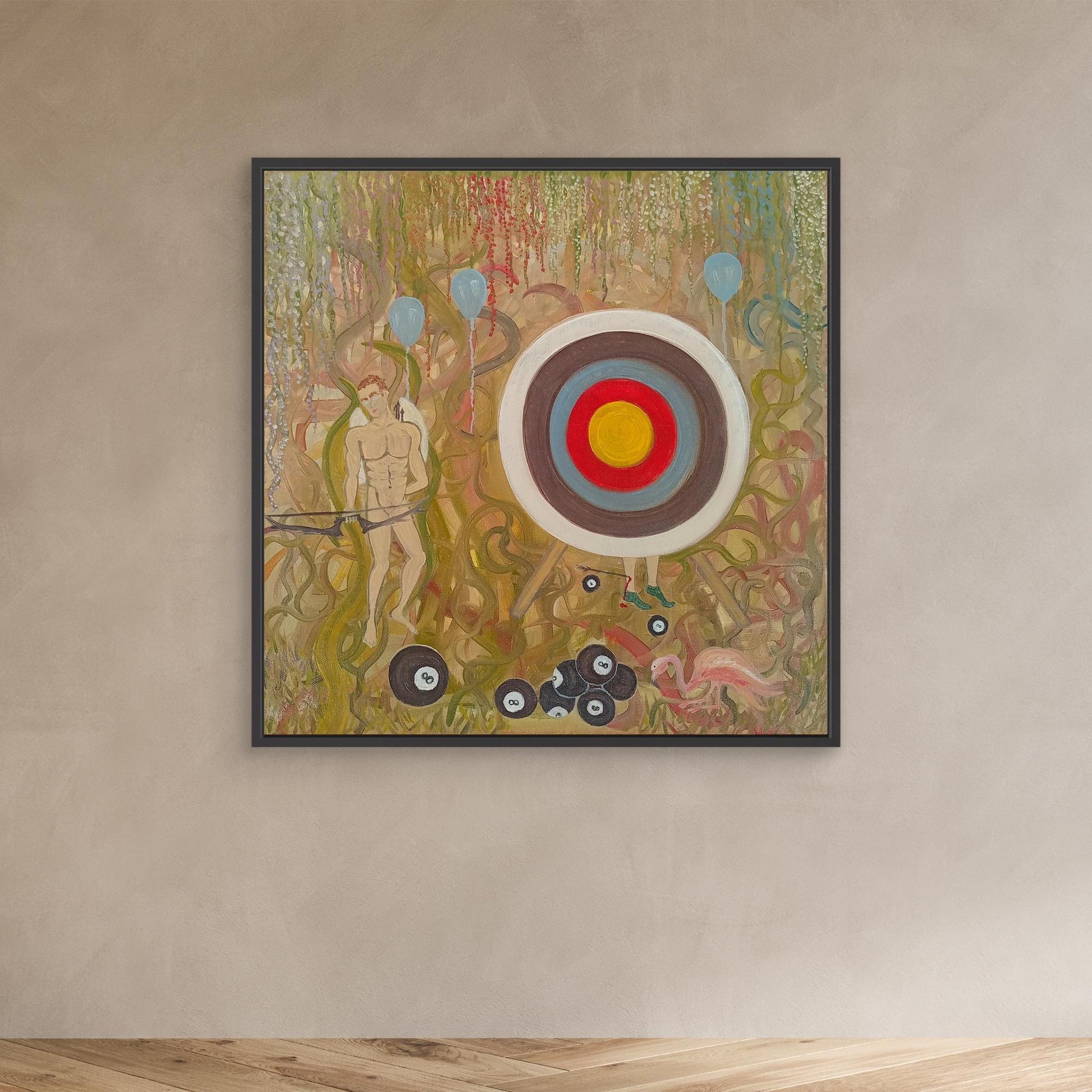 Eros Mythological Art Canvas Print