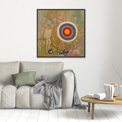 Eros Mythological Art Canvas Print