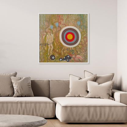 Eros Mythological Art Canvas Print