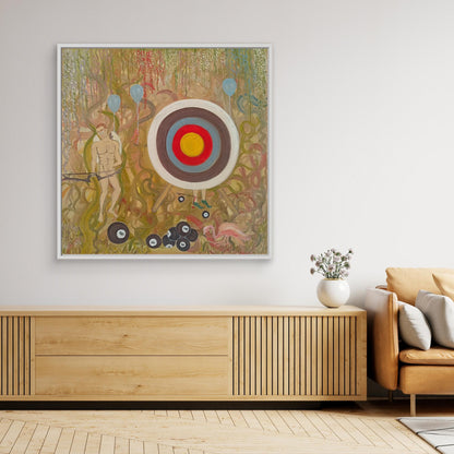 Eros Mythological Art Canvas Print