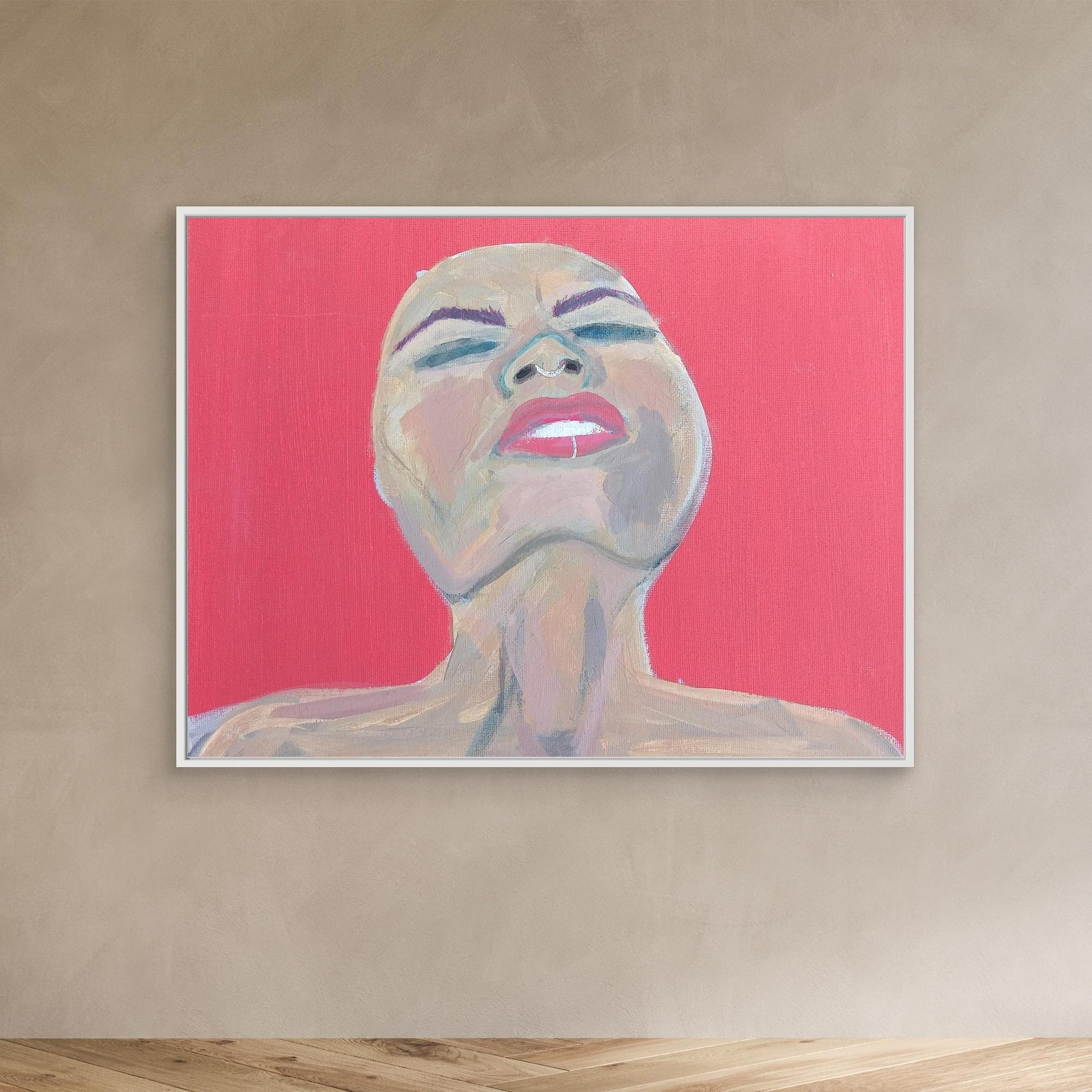Freud’s Repressed Urges Emotional Art Canvas Print
