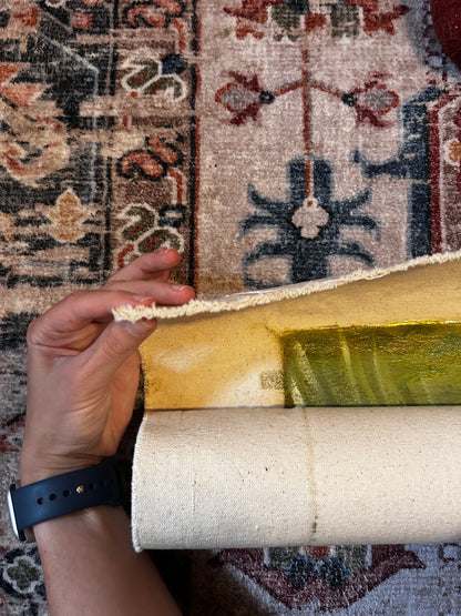 "Sananga Dieta" ORIGINAL Oil Painting on Thick Canvas by Emily Stewart, Artoopia | Modern Figurative & Surreal Wall Art | Monumental Original Painting | 48x72inches