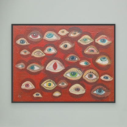 “Seer” ✧ Eye Art ✧ Canvas Print