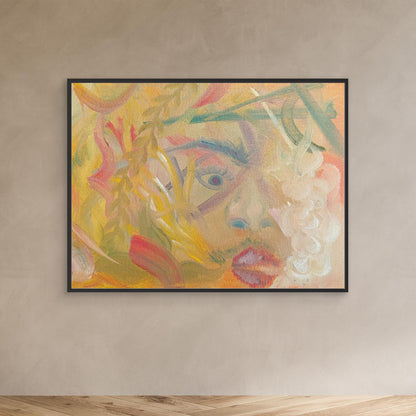 Uber AND Lyft Driver Contemporary Figurative Abstraction Canvas Print