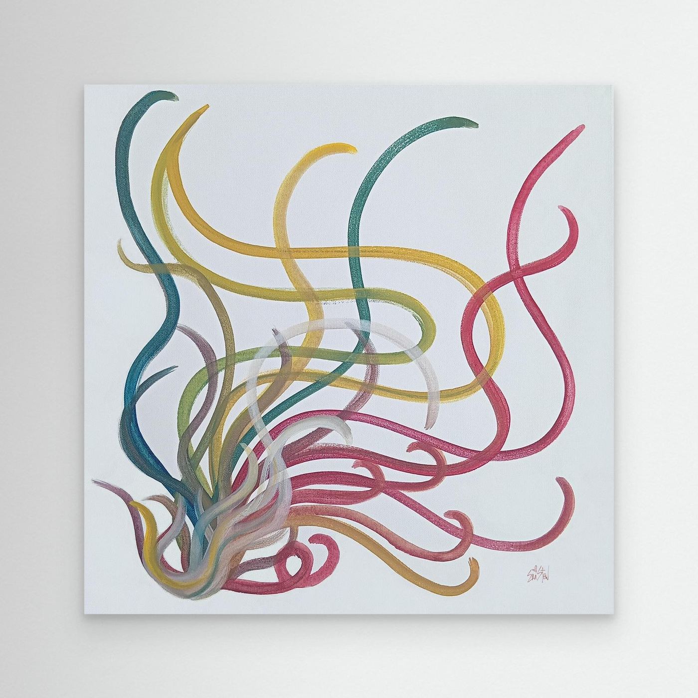 “Untitled (Squig)” ✧ Eccentric Art ✧ Canvas Print