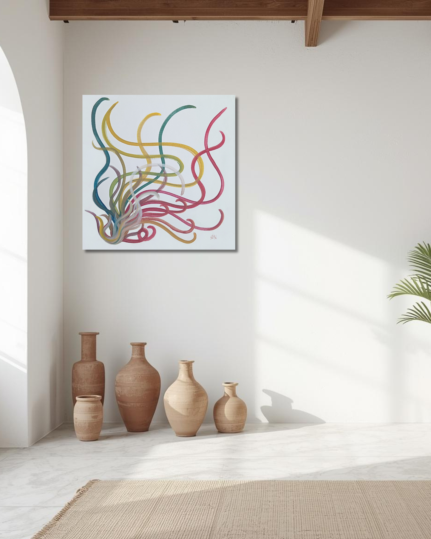 “Untitled (Squig)” ✧ Eccentric Art ✧ Canvas Print