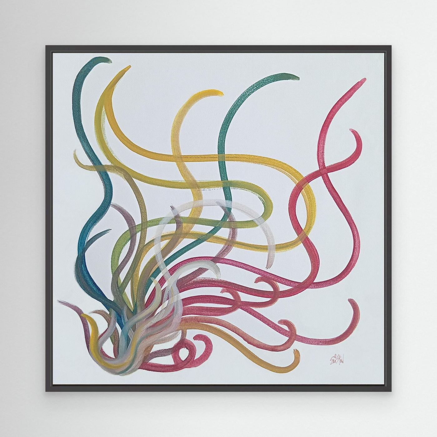 “Untitled (Squig)” ✧ Eccentric Art ✧ Canvas Print