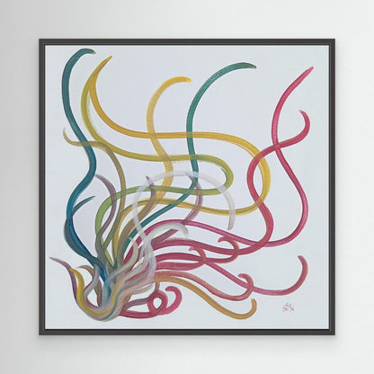 “Untitled (Squig)” ✧ Eccentric Art ✧ Canvas Print