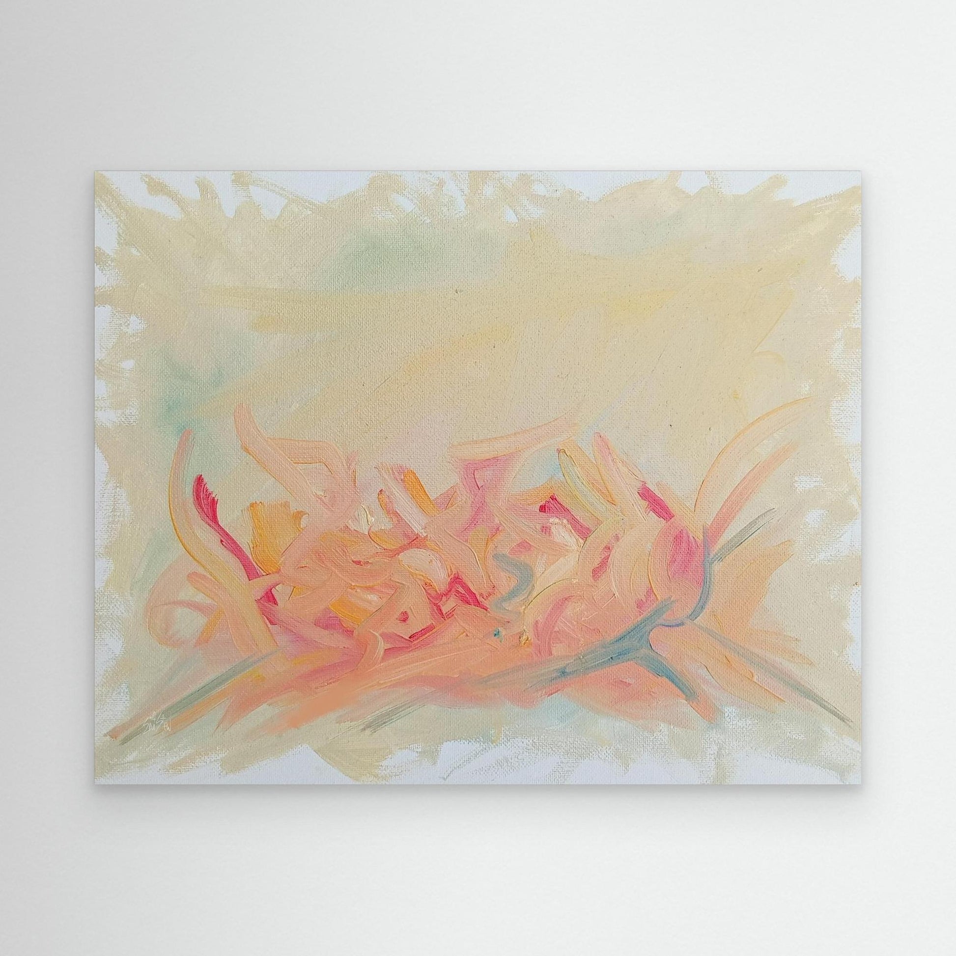 Wild Style Graffiti Inspired Art Canvas Print
