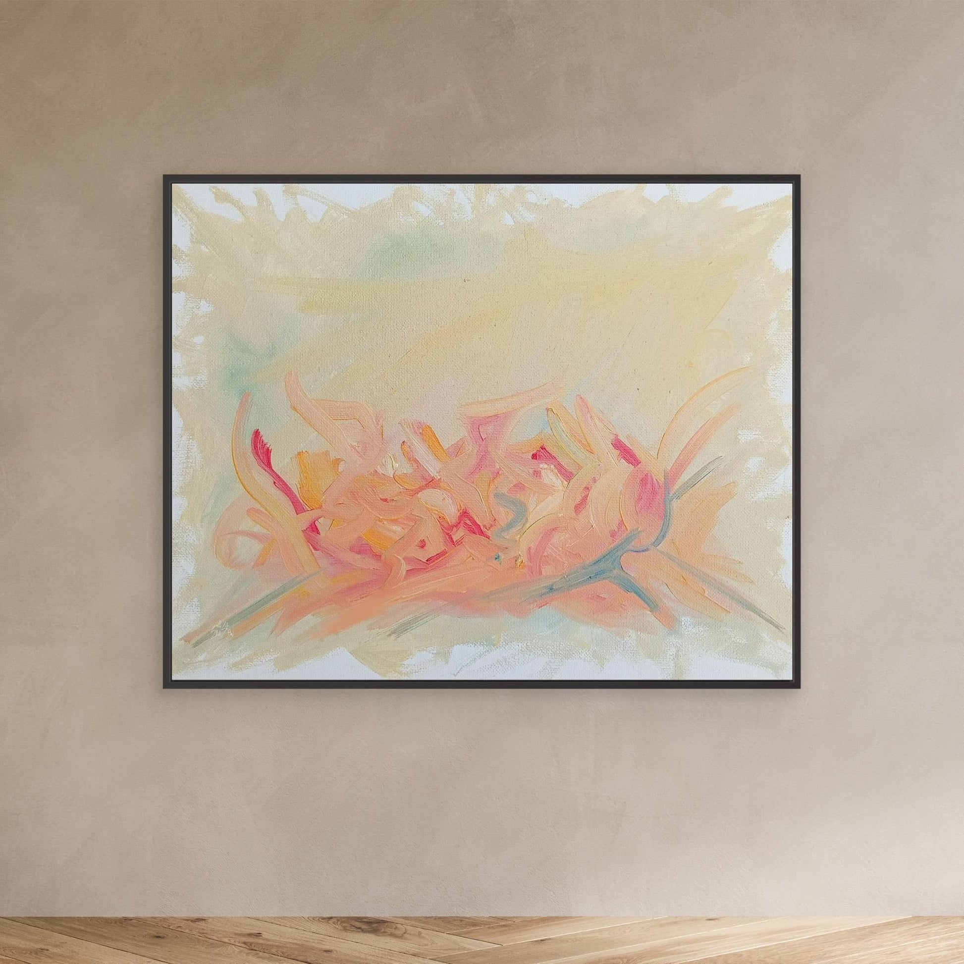 Wild Style Graffiti Inspired Art Canvas Print
