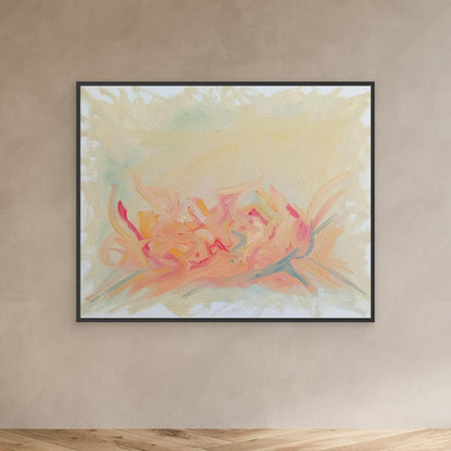 Wild Style Graffiti Inspired Art Canvas Print

