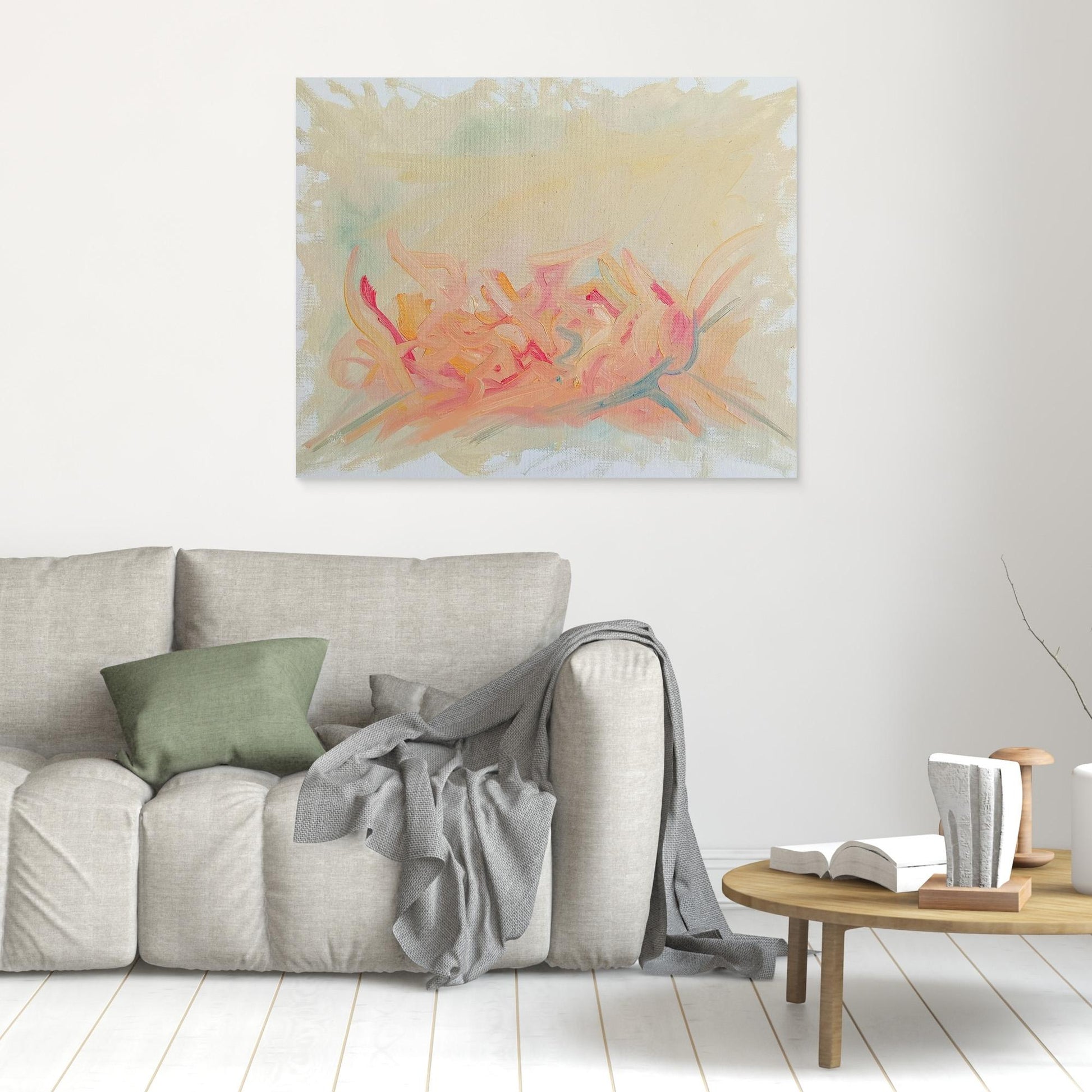 Wild Style Graffiti Inspired Art Canvas Print
