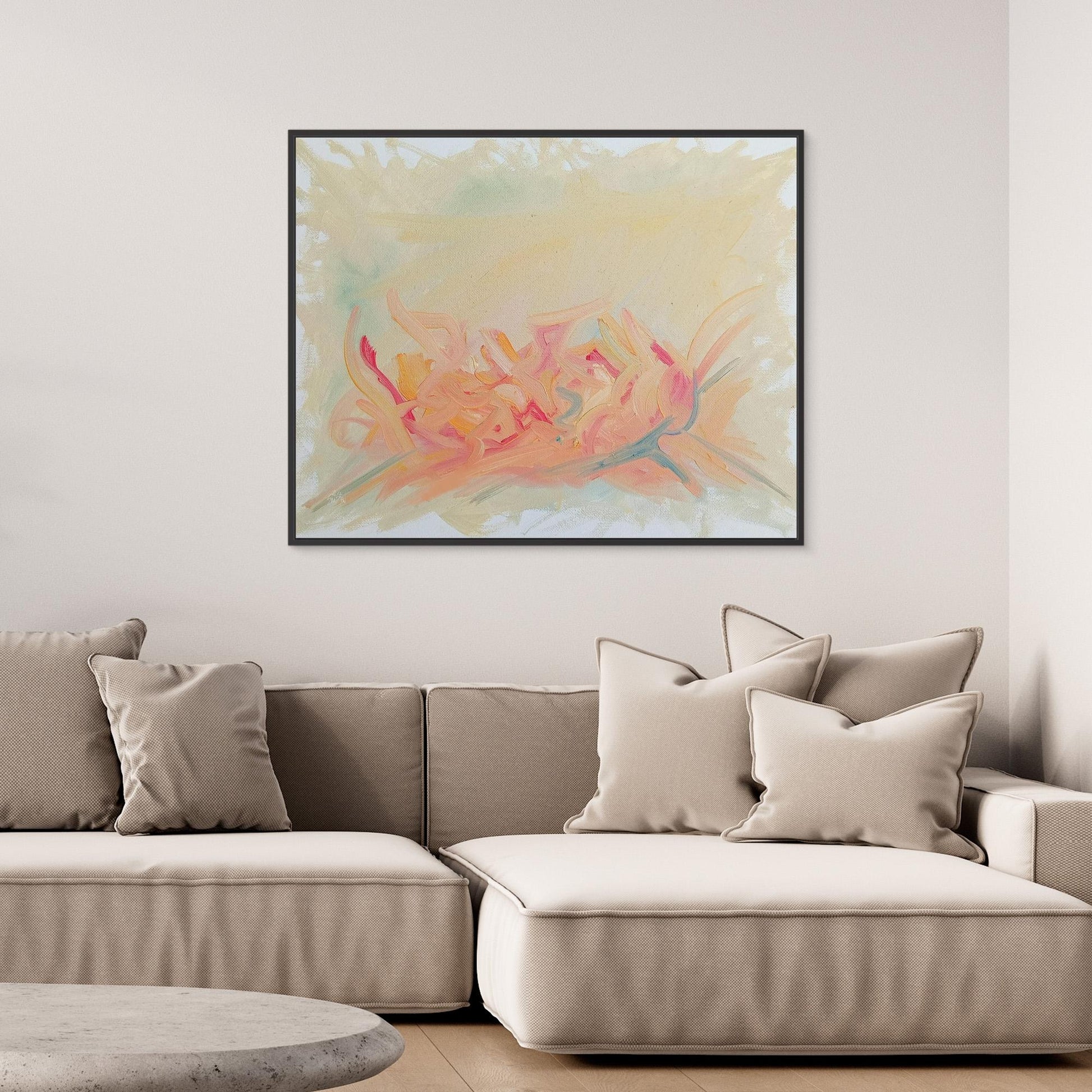 Wild Style Graffiti Inspired Art Canvas Print
