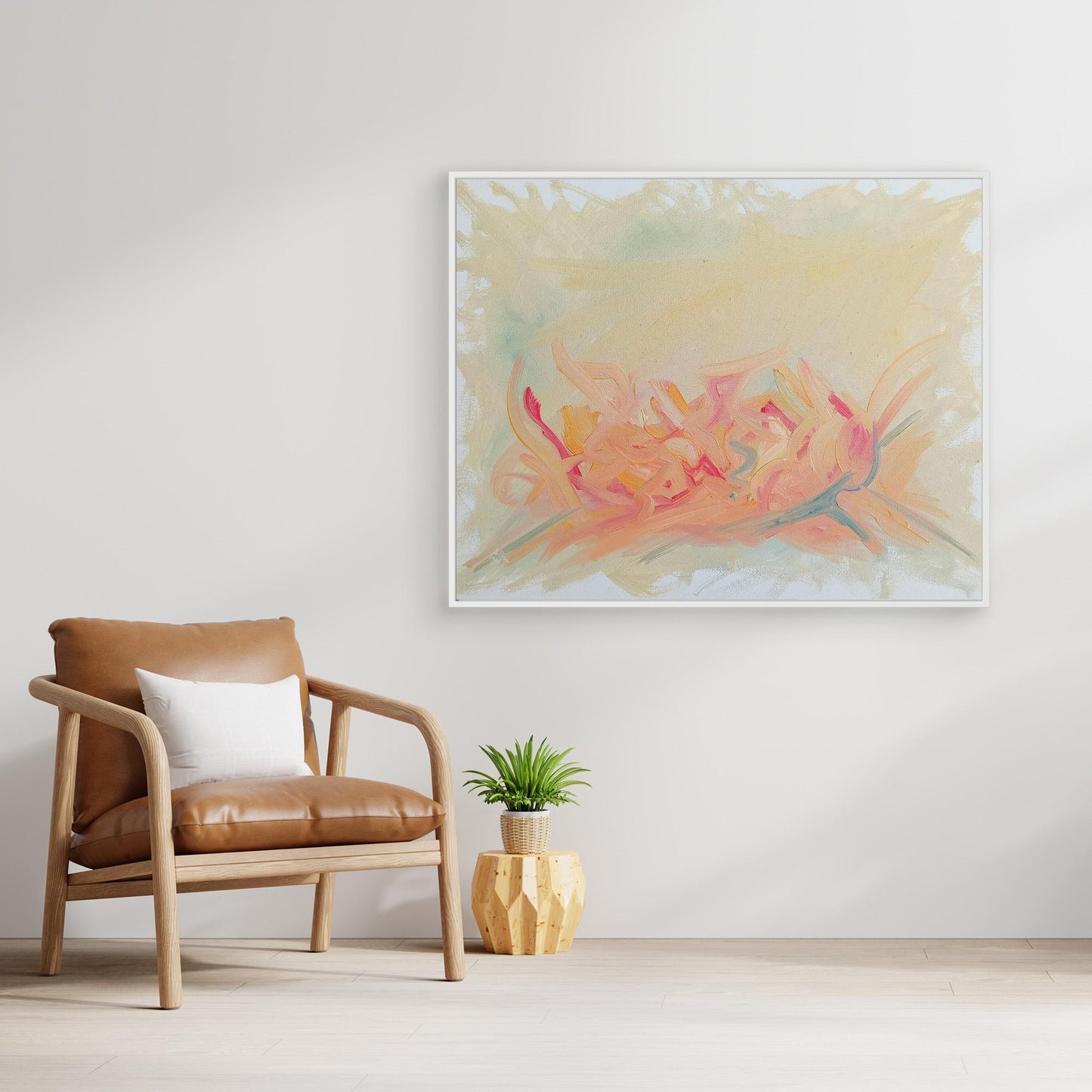 Wild Style Graffiti Inspired Art Canvas Print
