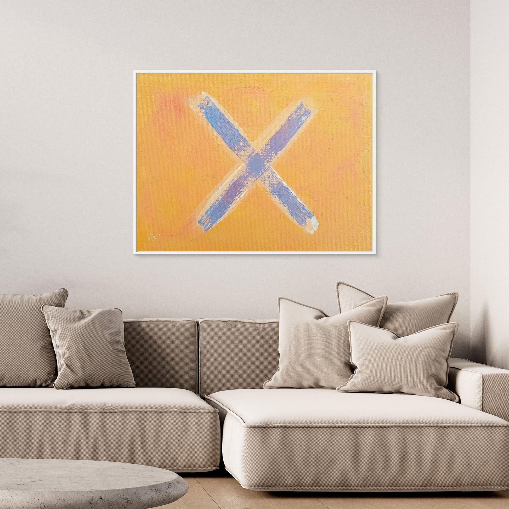 "X" [Canvas Print] Oil Painting