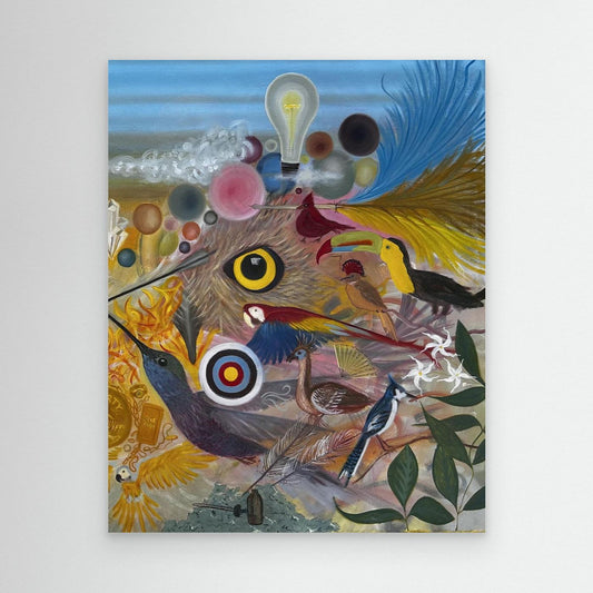 “Sananga Dieta” ✧ Plant Medicine Art ✧ Canvas Print Diptych 2