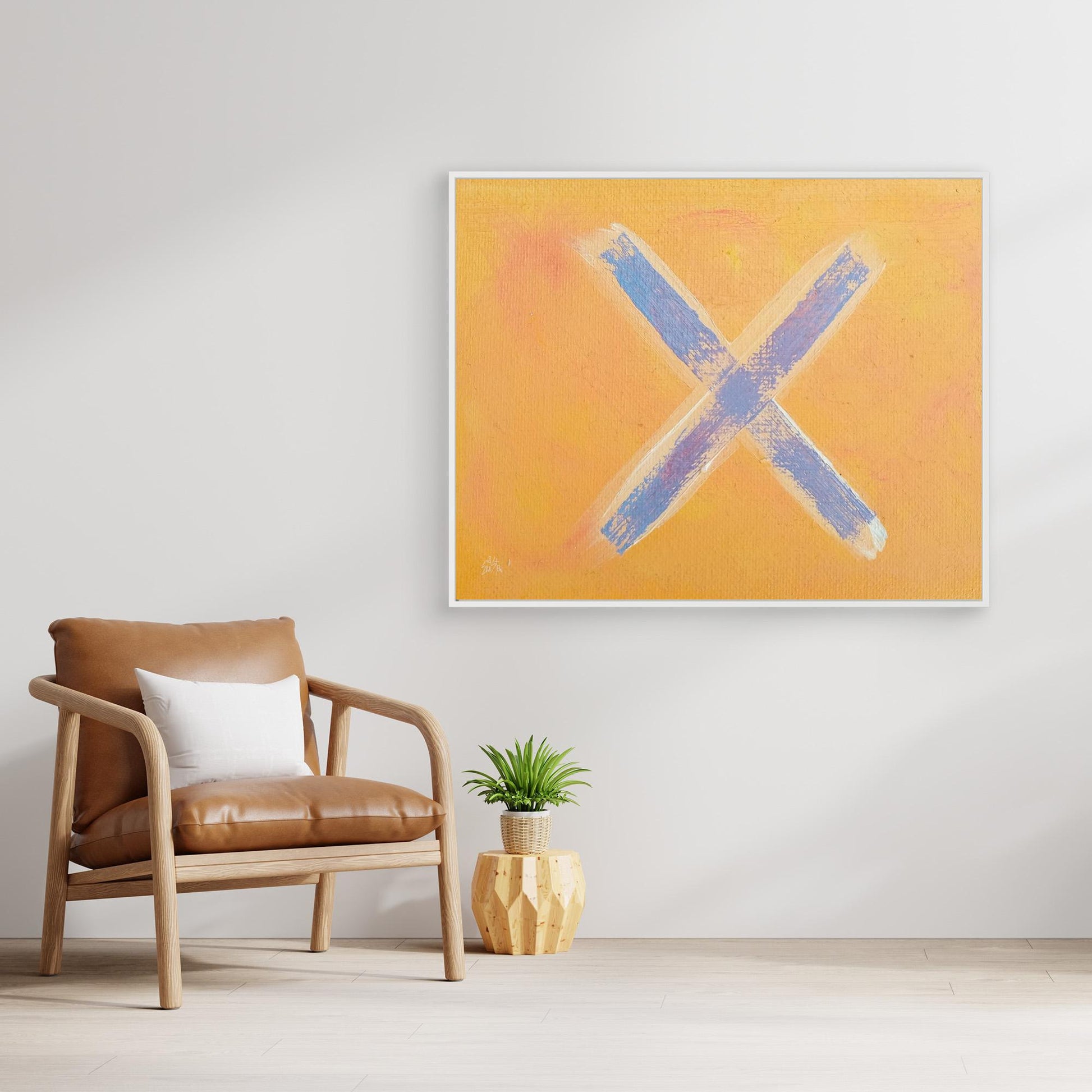 "X" [Canvas Print] Oil Painting