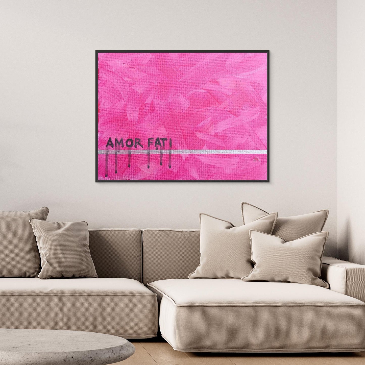 "Amor Fati" [Canvas Print] Acrylic Painting