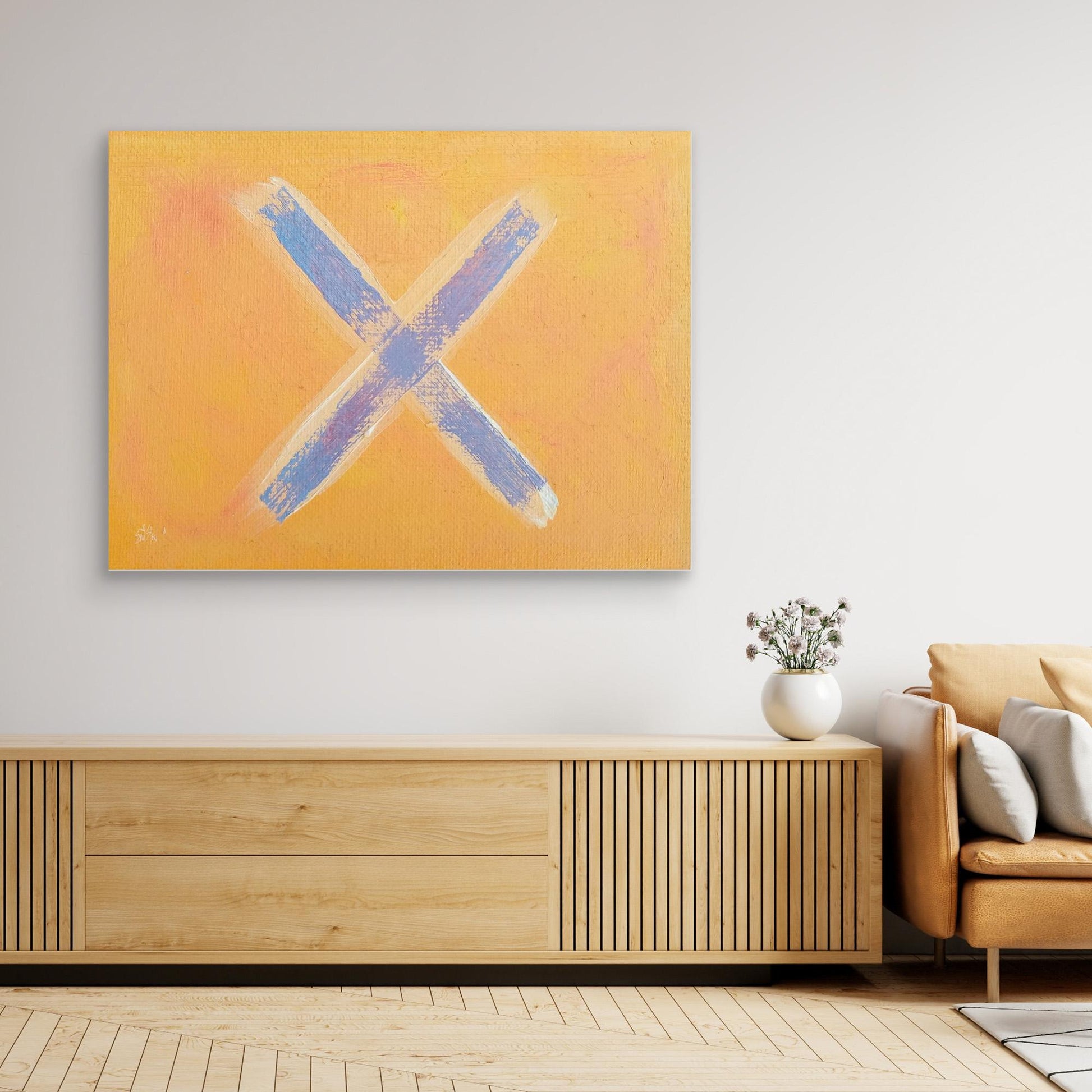 "X" [Canvas Print] Oil Painting