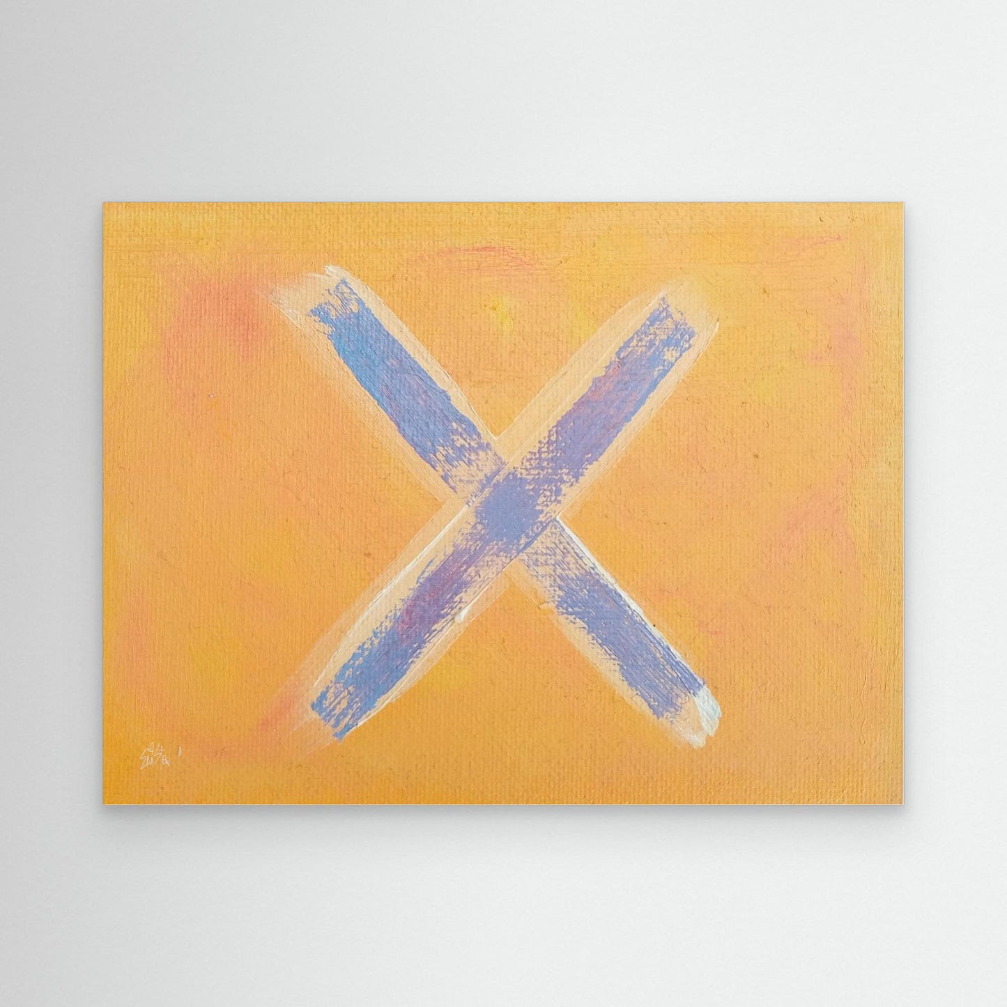 "X" [Canvas Print] Oil Painting