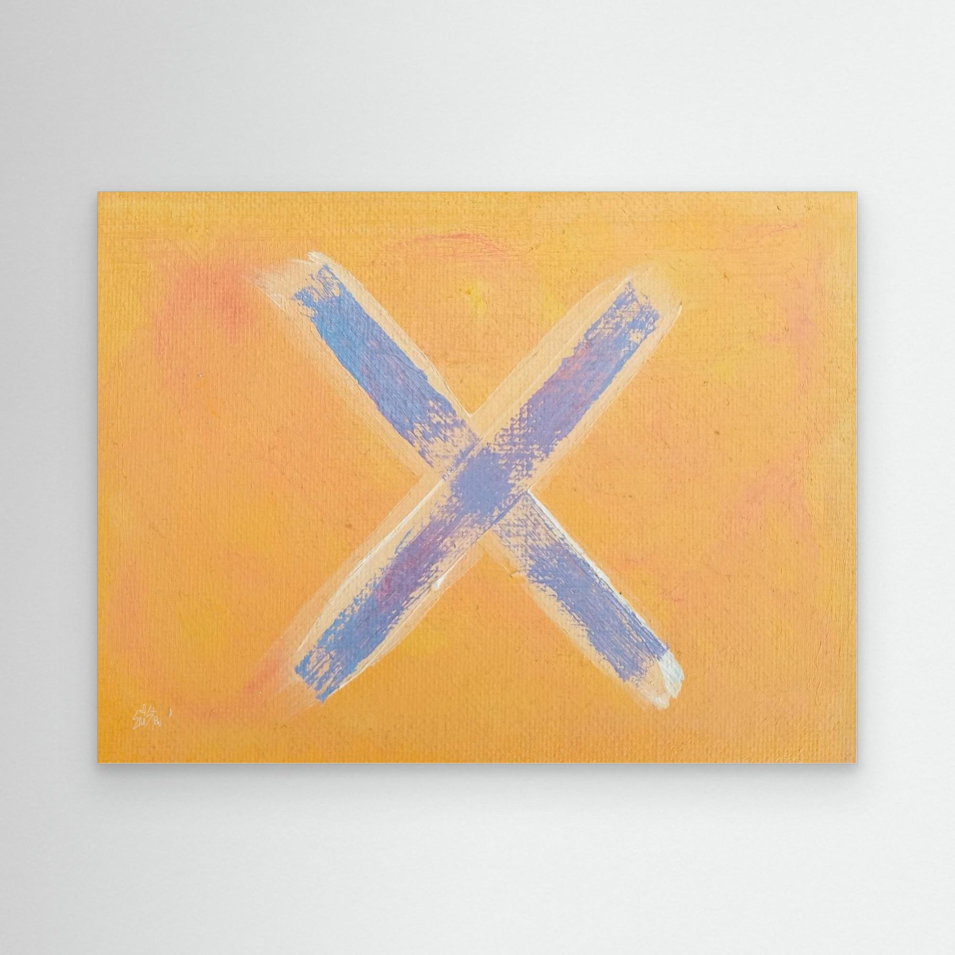 "X" [Canvas Print] Oil Painting