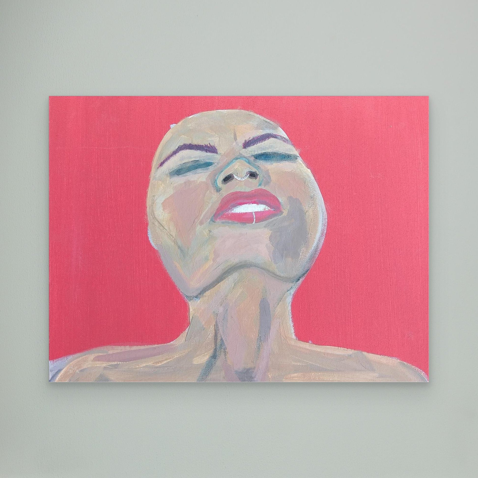 "Freud's Repressed Urges" [Canvas Print] Acrylic Painting