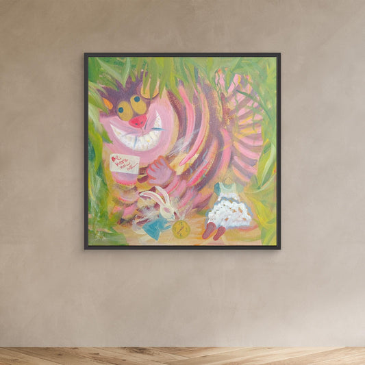 "You May Have Noticed, I'm Not All There Myself." [Canvas Print] Oil Painting