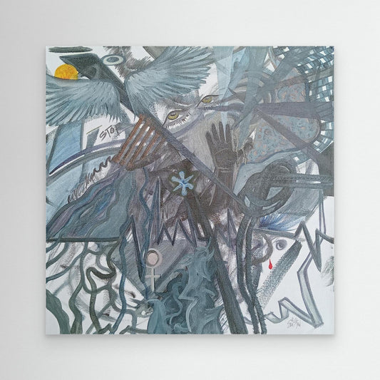 "Untitled" (Dark) [Canvas Print] Oil Painting
