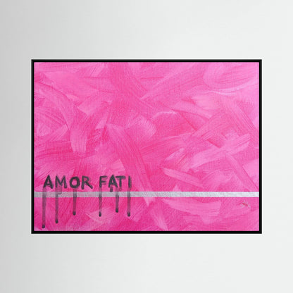 “Amor Fati” ✧ Conceptual Minimalism ✧ Canvas Print