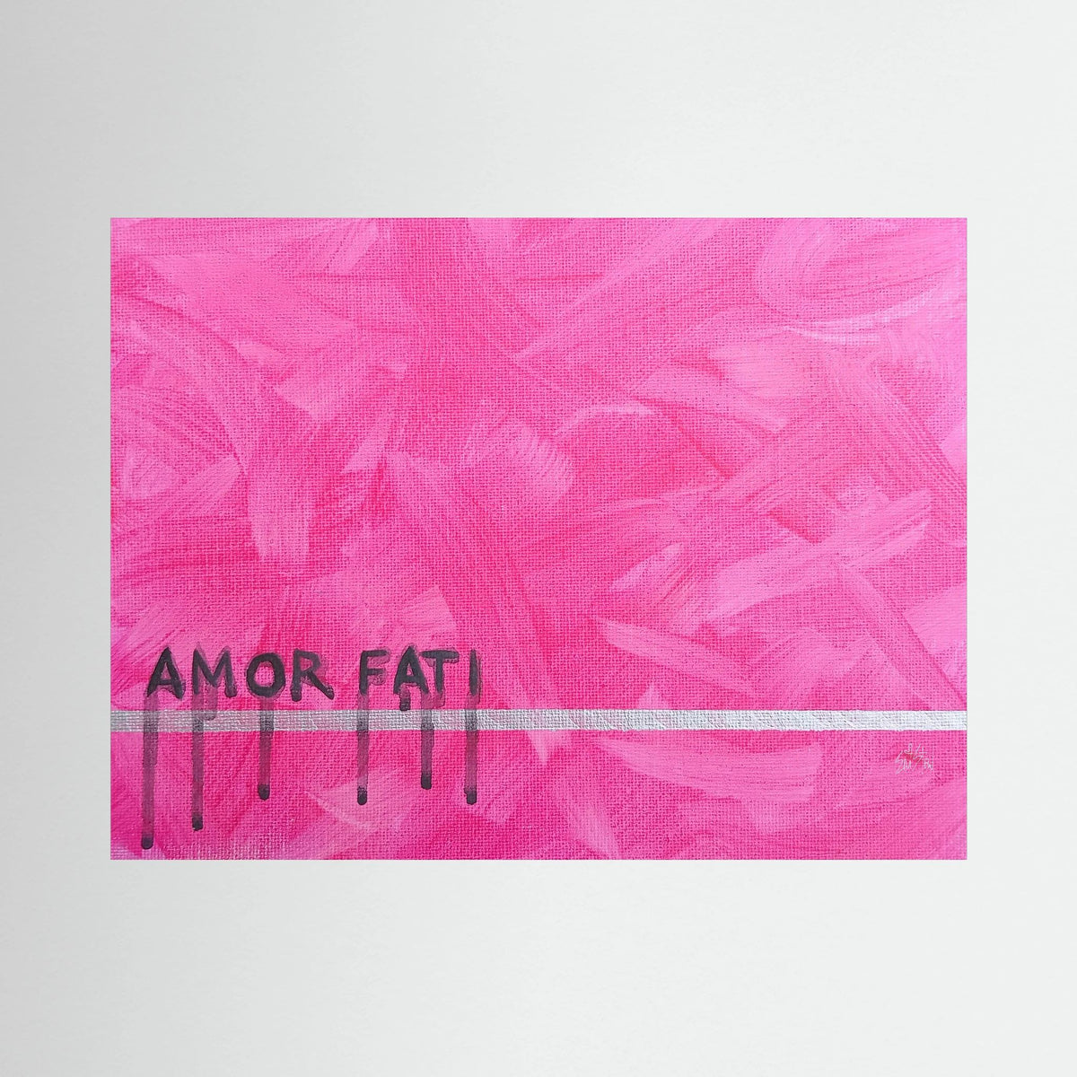 “Amor Fati” ✧ Conceptual Minimalism ✧ Canvas Print