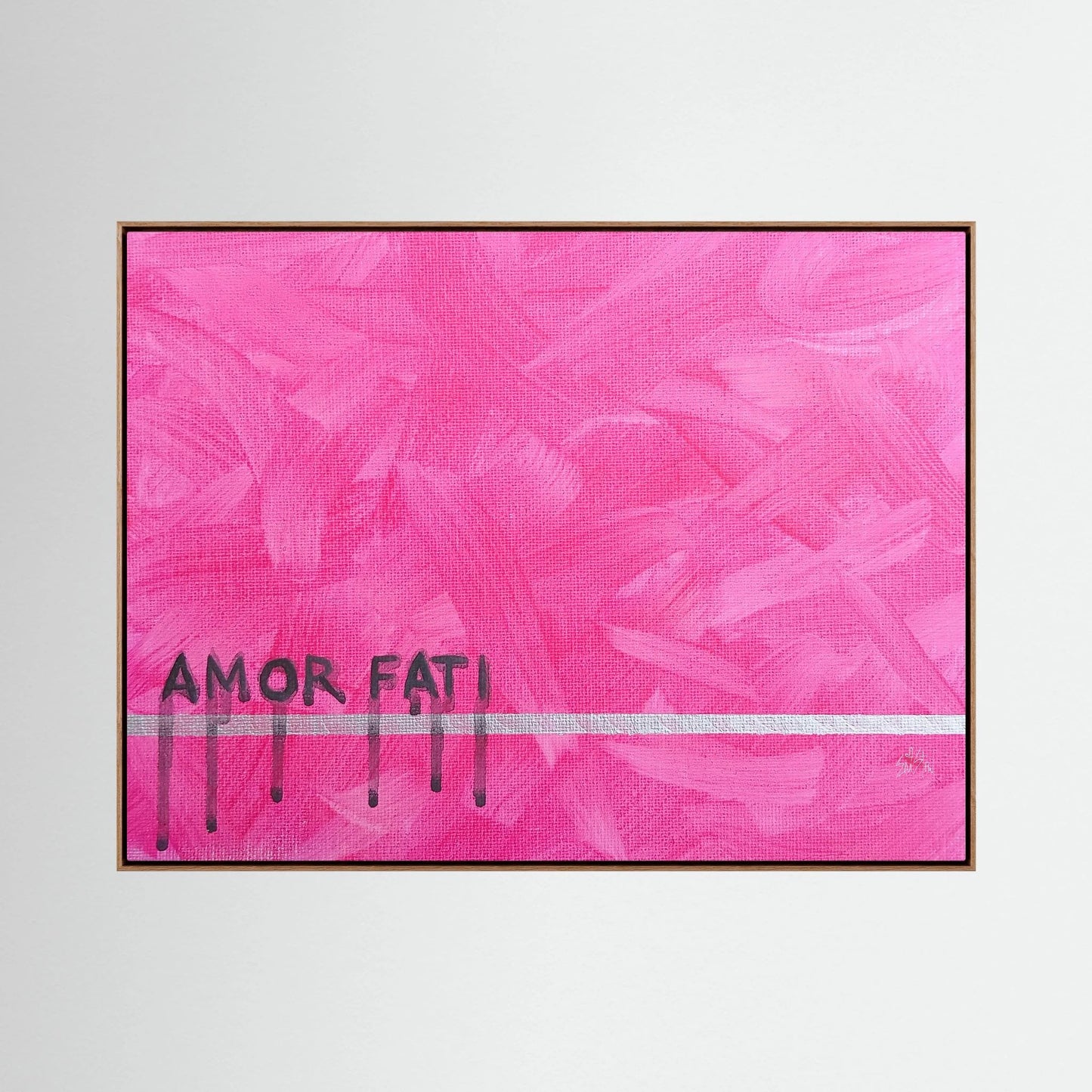 “Amor Fati” ✧ Conceptual Minimalism ✧ Canvas Print