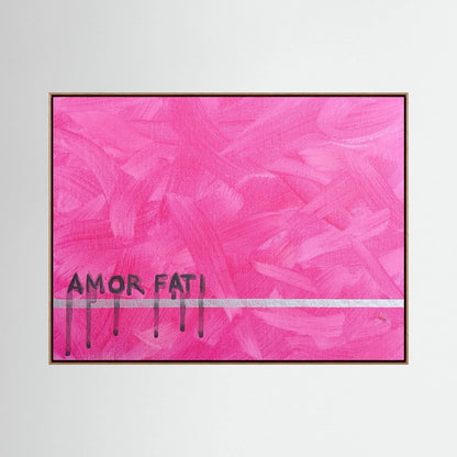 “Amor Fati” ✧ Conceptual Minimalism ✧ Canvas Print