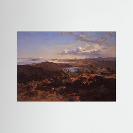 José María Velasco ◌ The Valley of Mexico from the Santa Isabel Mountain Range