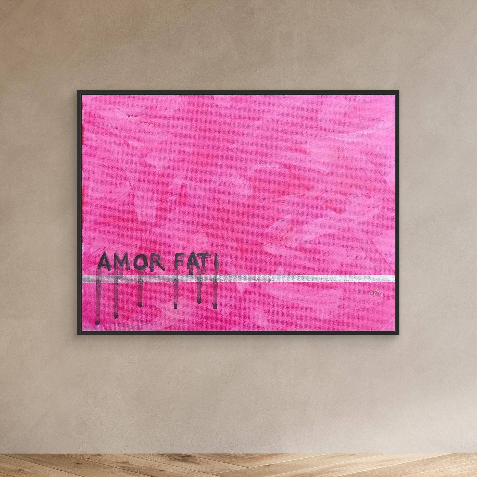 "Amor Fati" [Canvas Print] Acrylic Painting
