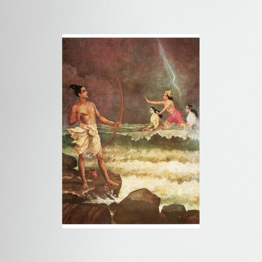 Raja Ravi Varma ◌ Vanquishing the Sea