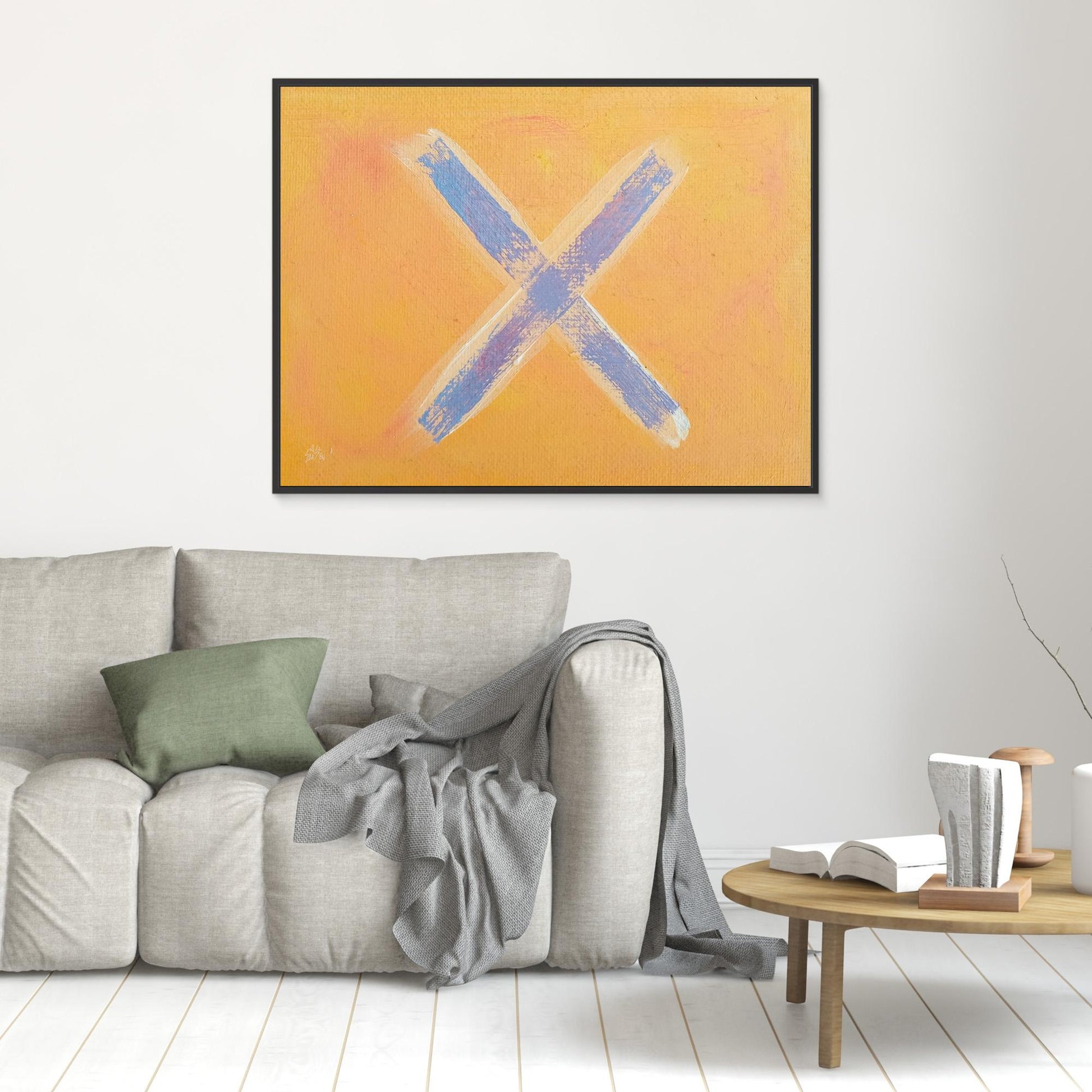 "X" [Canvas Print] Oil Painting