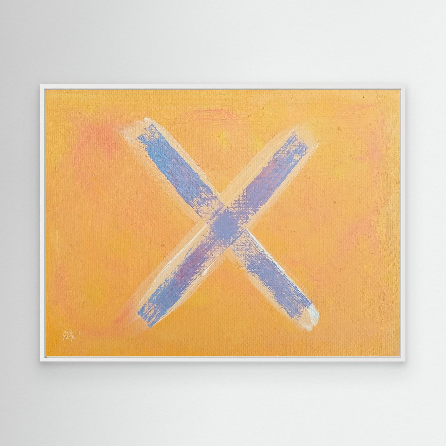 "X" [Canvas Print] Oil Painting